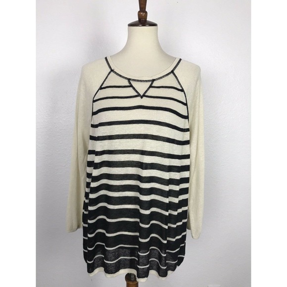 Cynthia Rowley Sweaters - Cynthia Rowley Pullover Striped Sweater